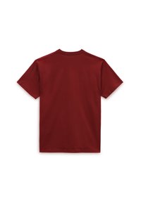 Vans VARSITY TYPE SS TEE - Camiseta estampada - medium red