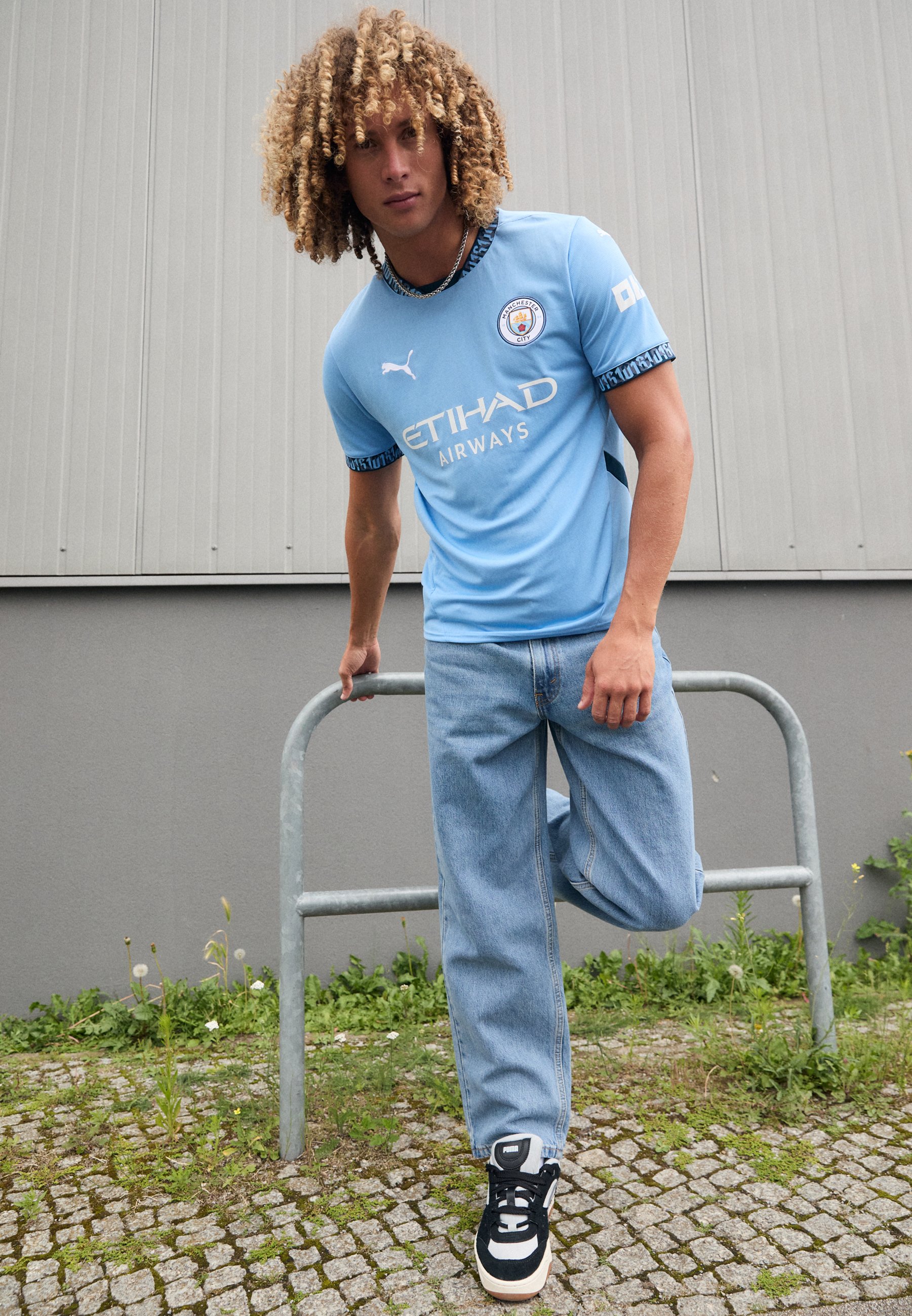 Puma MANCHESTER CITY HOME REPLICA - Echipament cluburi fotbal