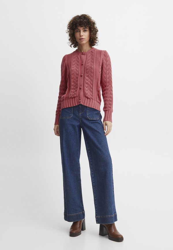 IRGERTRUDE - Cardigan - slate rose4