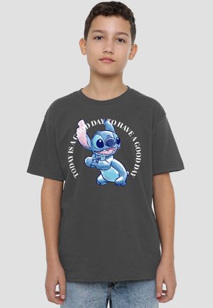 Disney, LILO AND STITCH GOOD DAY - Print T-shirt - dark grey