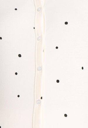 POLKA DOT JERSEY MATERNITY NIGHTWEAR SET - Pižama - off white