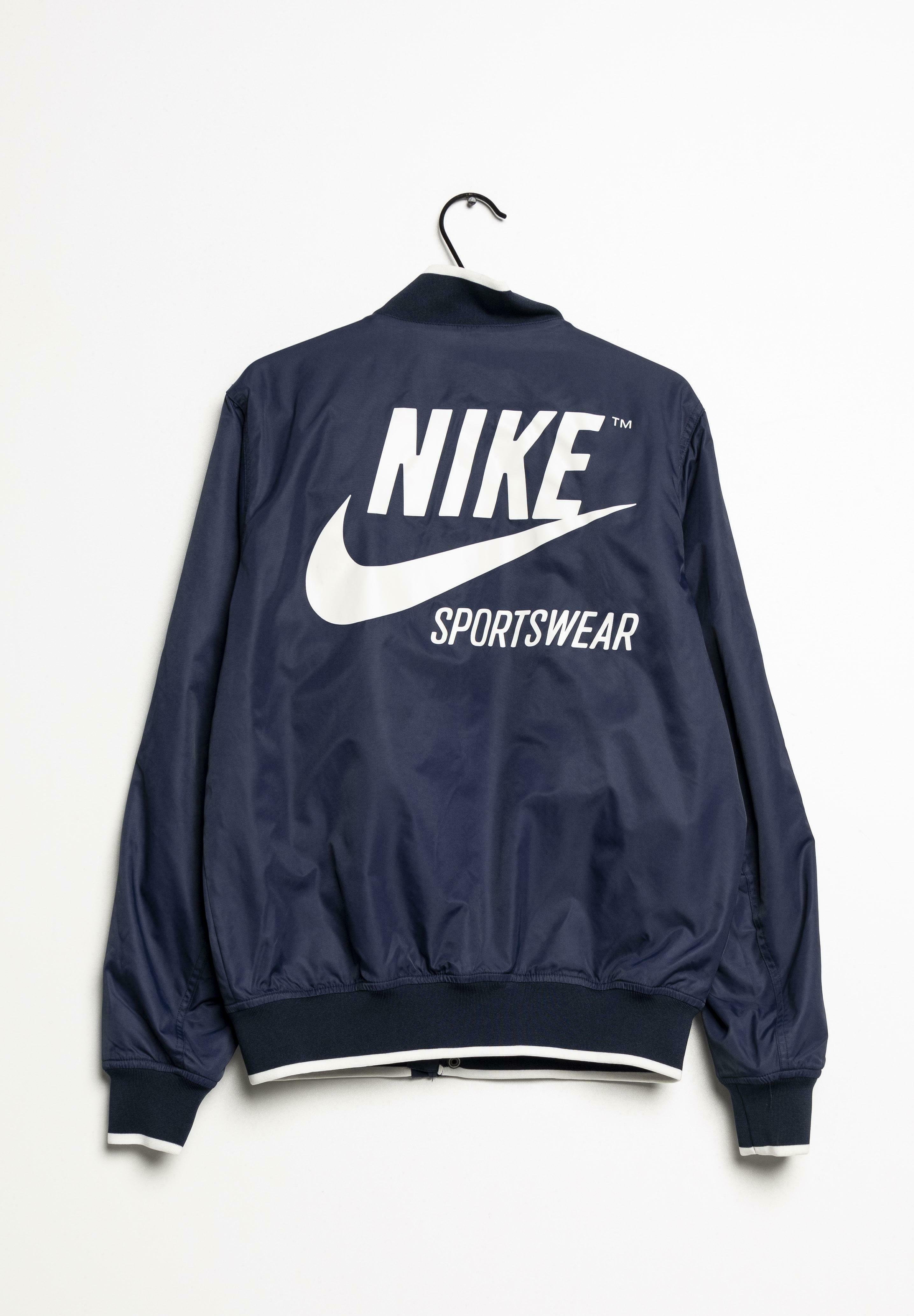 nike padded bomber jacket