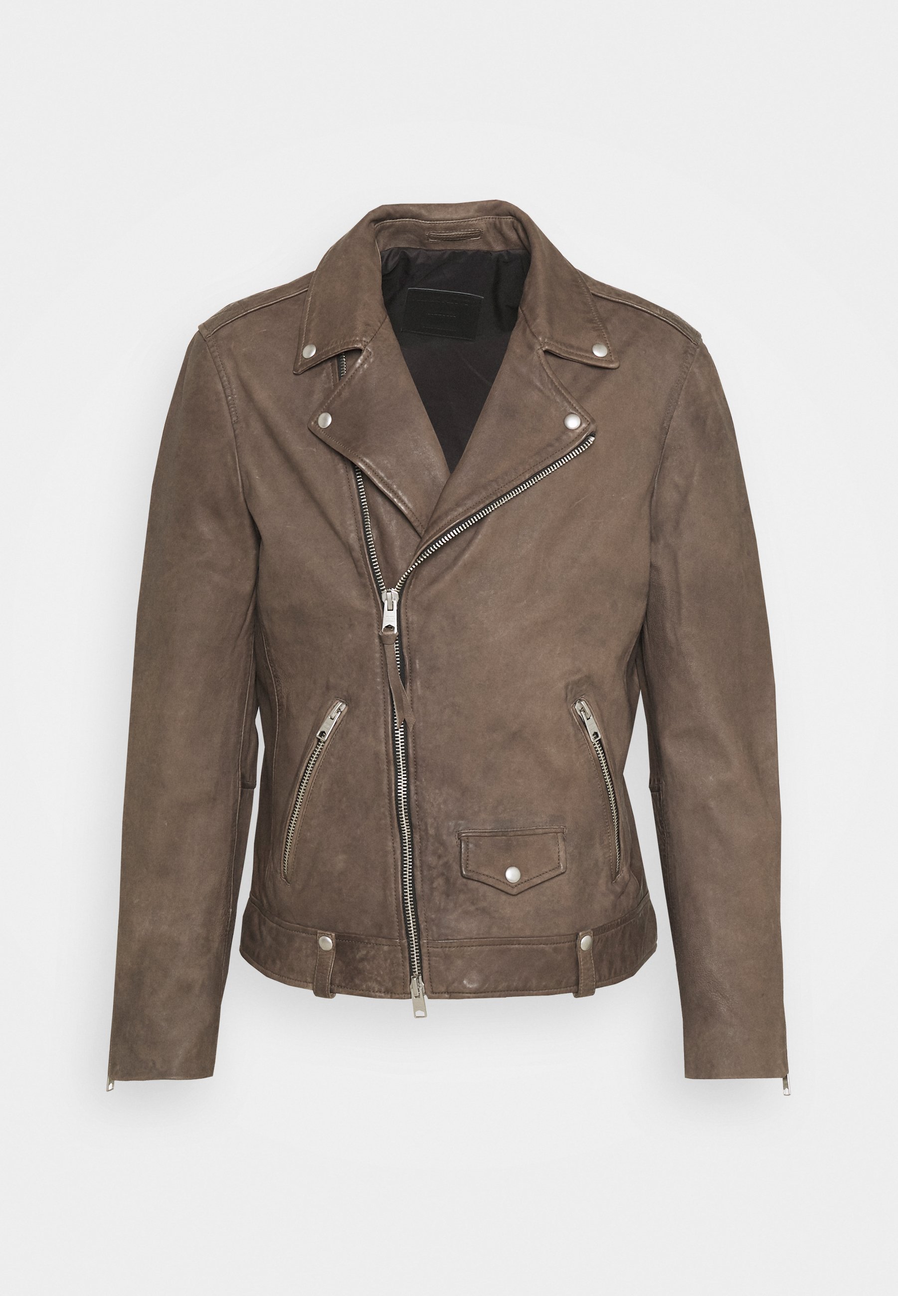 all saints milo leather jacket