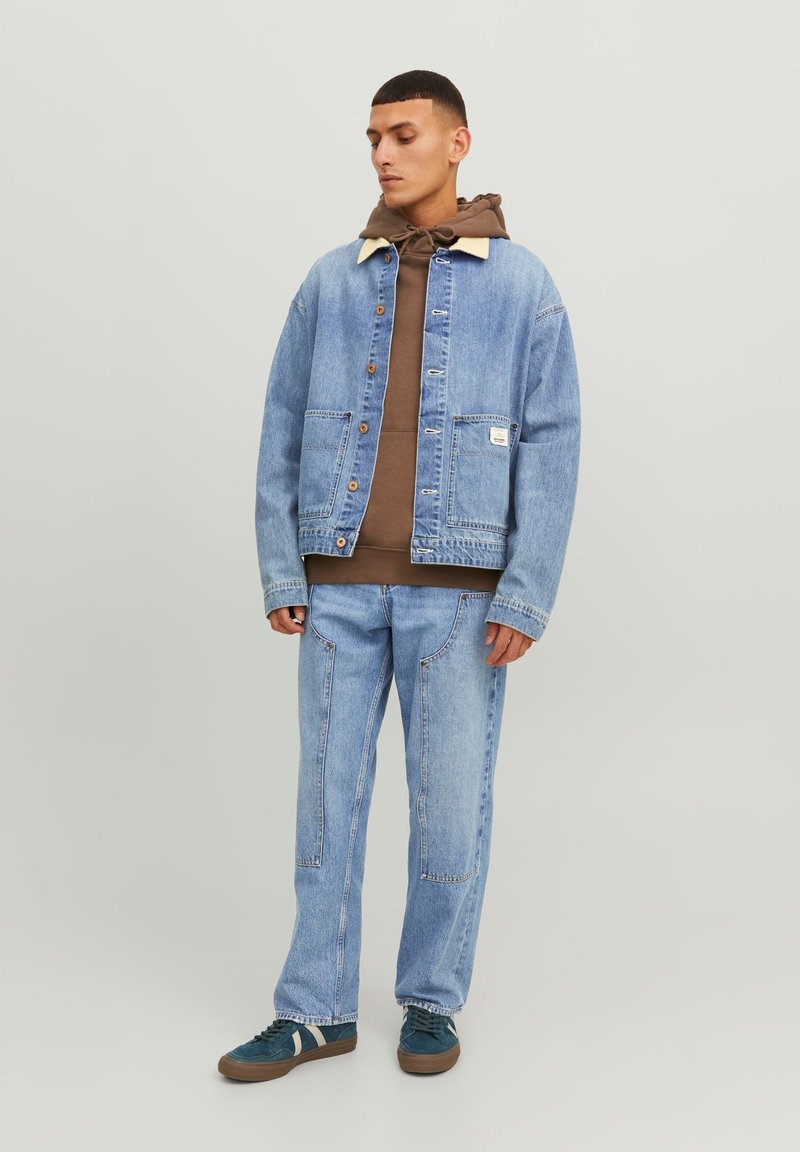 jack & jones Baggy jeans blauw denim/bluedenim