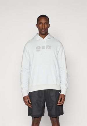 NFL KANSAS CITY CHIEFS HOODIE - Klubu apģērbs - photon dust
