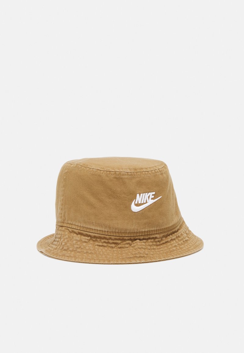 Nike Sportswear BUCKET UNISEX - Chapéu - dark driftwood/white