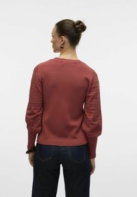 Vero Moda VMHOLLYPOINTELLE - Trui - marsala