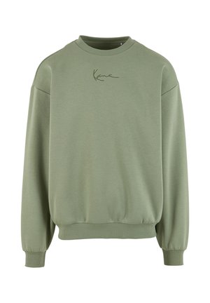 Karl Kani, SMALL SIGNATURE ESSENTIAL OS CREW - Pusa - green