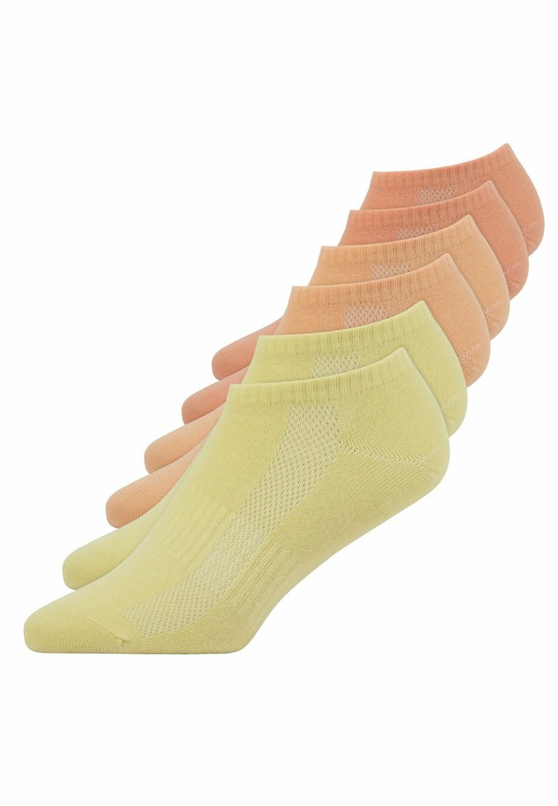 SNOCKS 6 PACK - Socken - hellgelb/hellorange/orange