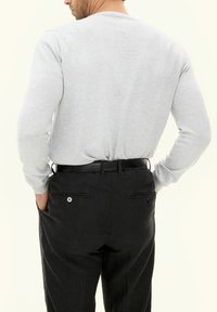 Oscar Jacobson Strickpullover - grey melange