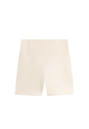 OYSHO COMPRESSIVE HIGH RISE - Shorts - beige