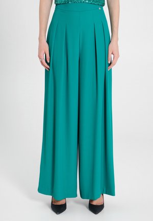 Pantaloni - green plain