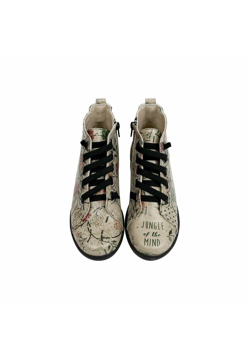 Damen Sneaker low | Dogo WONKA JUNGLE OF THE MIND Sneaker high natur/nude - TG27009 Damen Sneaker low | Dogo WONKA JUNGLE OF THE MIND Sneaker high natur/nude - TG27009