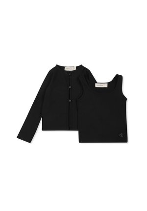 SET - Cardigan - black