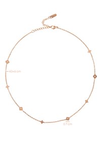 Unselected, rose gold-coloured