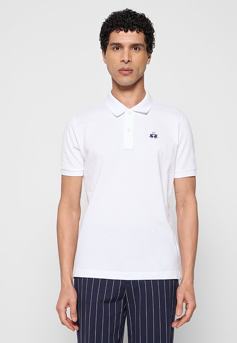 LA MARTINA Poloshirt wit