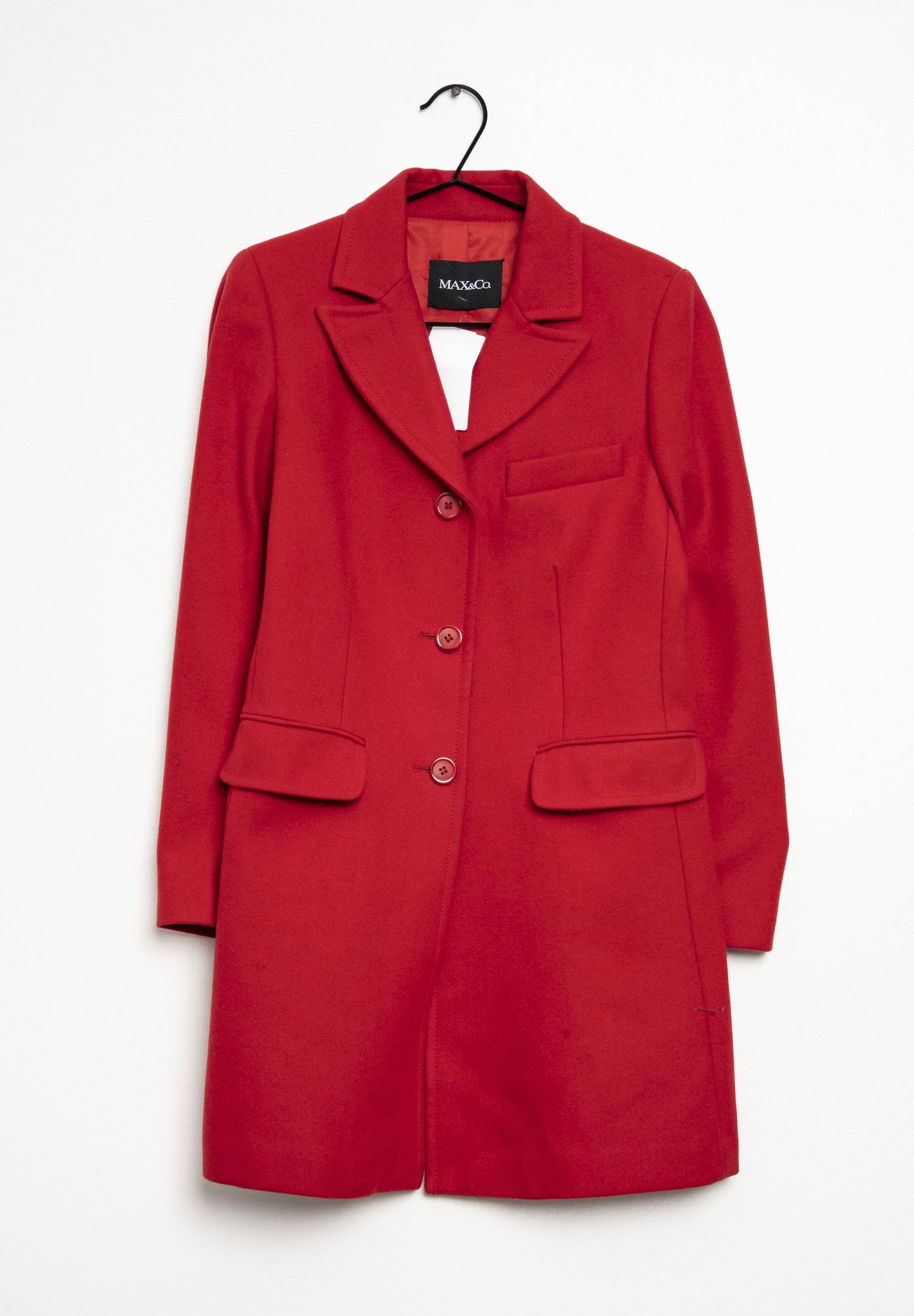 Kurzmantel red/rot (Pre-owned) Zalando