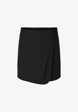 YAS, MINI SKIRT YASRIU MW - Jupe portefeuille - black1