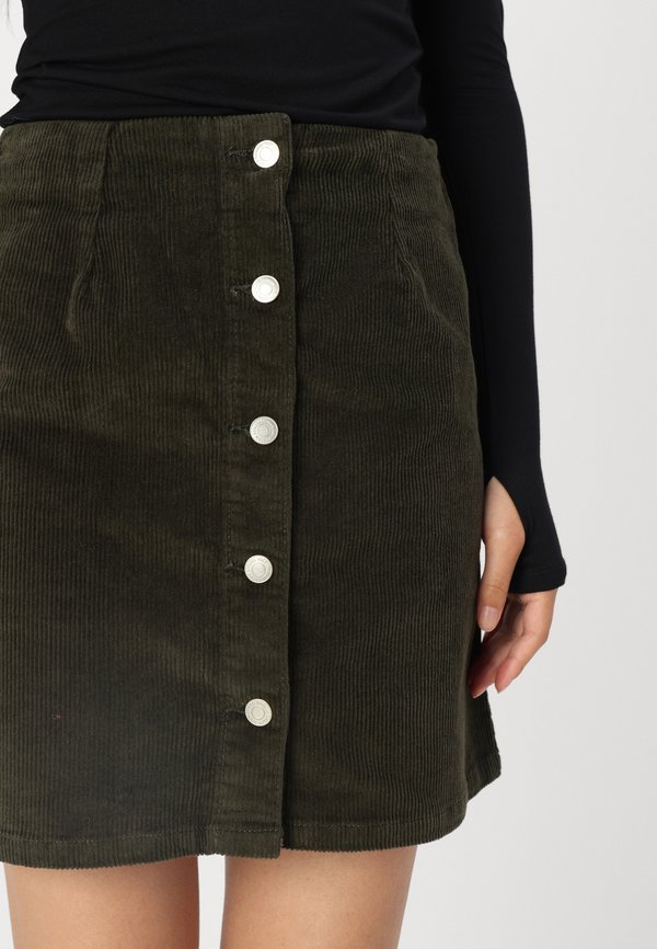 VMETTA SHORT SKATER SKIRT - Mini skirt - forest night3