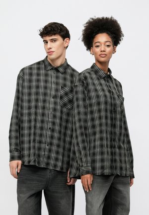 UNISEX - Gombos blúz - grey/black