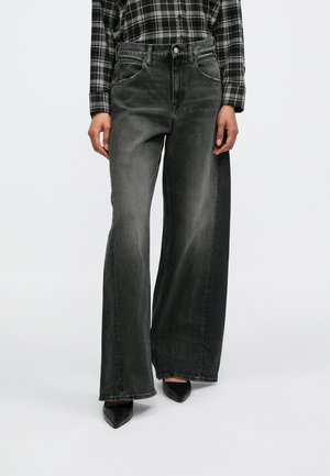 NARJA - Wide Leg - darkgrey