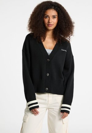LS VN J EMB CARDI - Kardiganas - schwarz