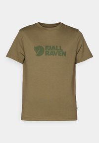 FJÄLLRÄVEN LOGO TEE W - Print T-shirt - green