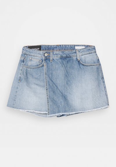 Dondup BESS - Jupe portefeuille - blue)