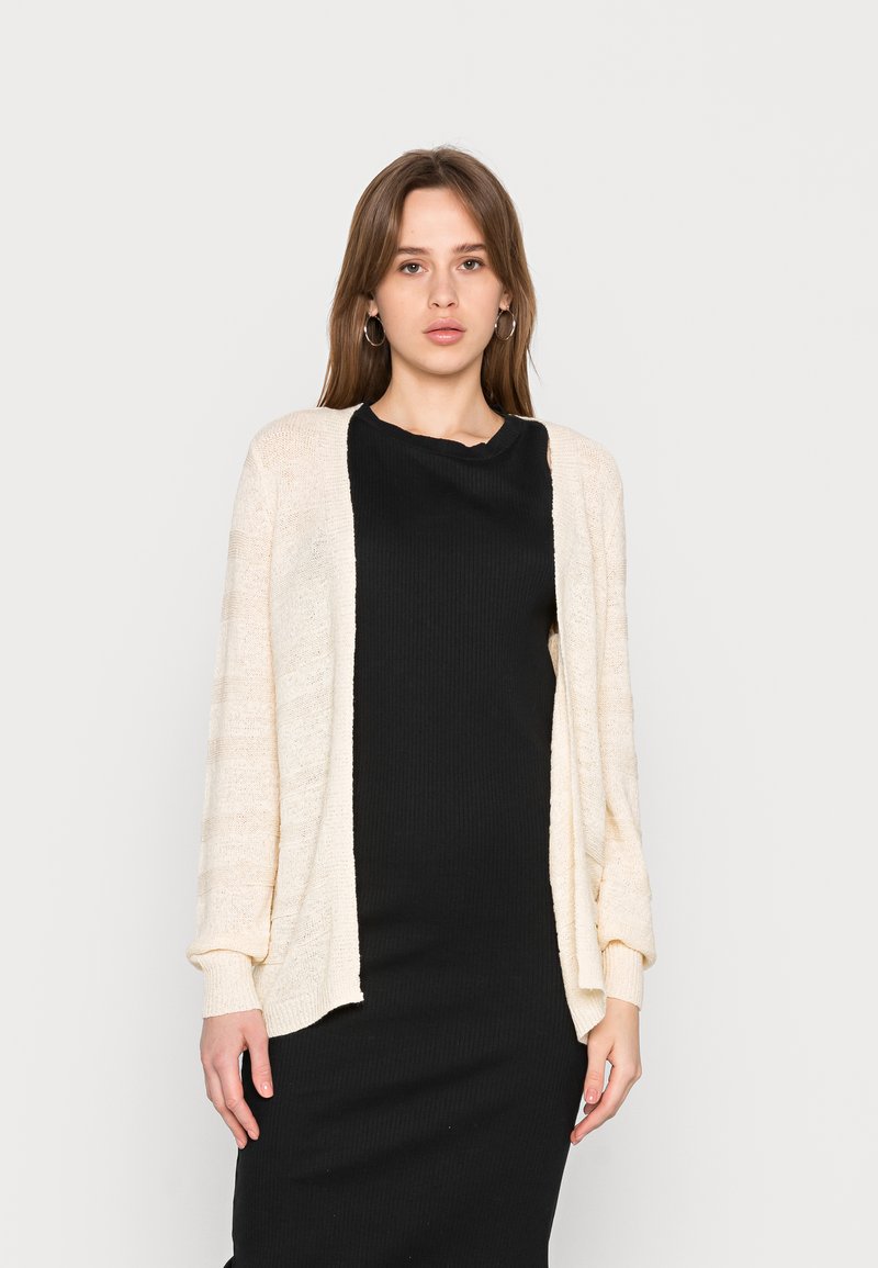 Damen Strickjacken | Vero Moda VMMARLON OPEN LONG CARDIGAN Strickjacke birch/beige - GA60717 Damen Strickjacken | Vero Moda VMMARLON OPEN LONG CARDIGAN Strickjacke birch/beige - GA60717