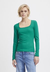 ICHI - IHPENNA LS - Langærmet T-shirt - cadmium green Miniaturebillede 1