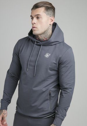 ACTIVE TAPE OVERHEAD HOODIE - Felpa - grey