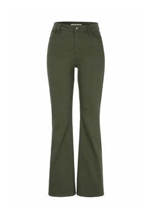 Cellbes of Sweden, BOOTCUT PANTS WITH A STRETCH - Jeans Bootcut - dark green