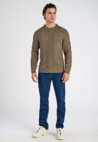 Lindbergh Strickpullover - brown mel
