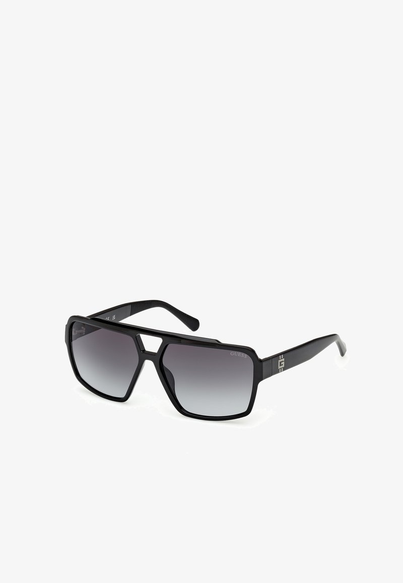 Guess Occhiali da sole - glossy black smoke gray