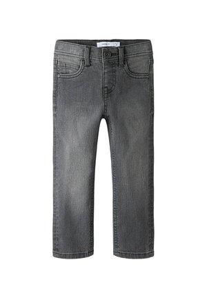 Straight leg jeans - medium grey denim