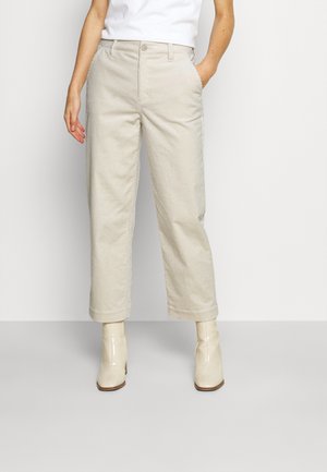 CHENILA - Broek - soft cream