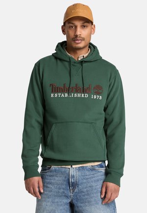 Timberland, EMBROIDERED LOGO HOODIE. - Hoodie - dark green
