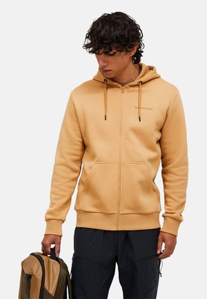 Peak Performance ORIGINAL SMALL LOGO - Zip-up sweatshirt - camel