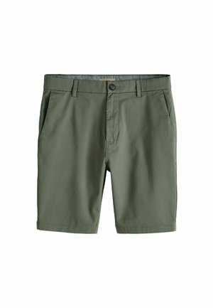 Next, SKINNY FIT STRETCH - Short - sage green
