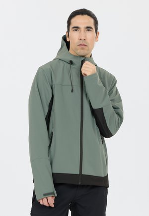 RYDER - Giacca softshell - 3058 balsam green