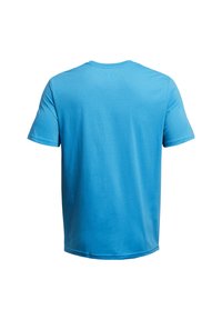 Under Armour LEFT CHEST LOGO - T-shirts print - blue topaz capri