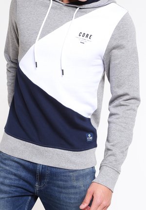 Hoodie - mottled light grey