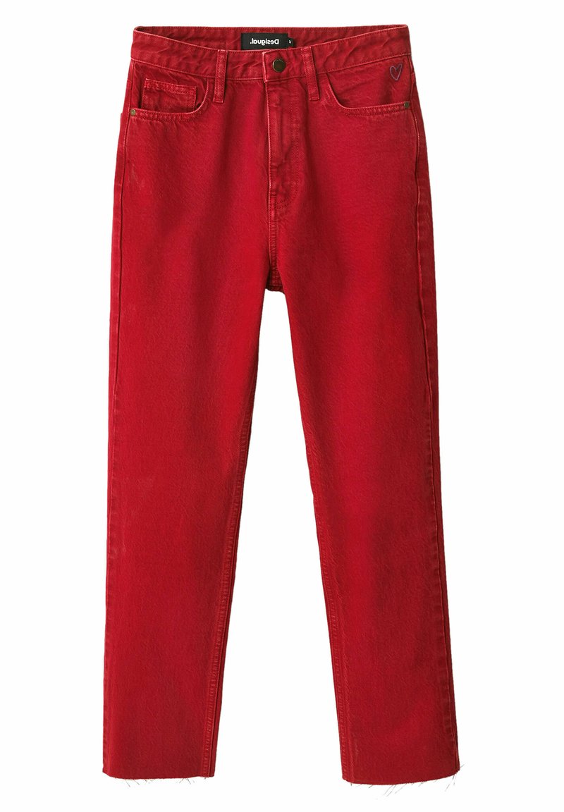 Desigual Straight leg jeans rood Desigual Straight leg jeans rood