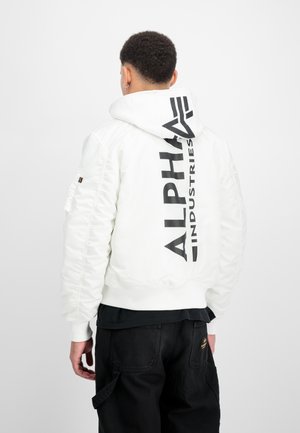 UNISEX - Bomber Jacket - white/black