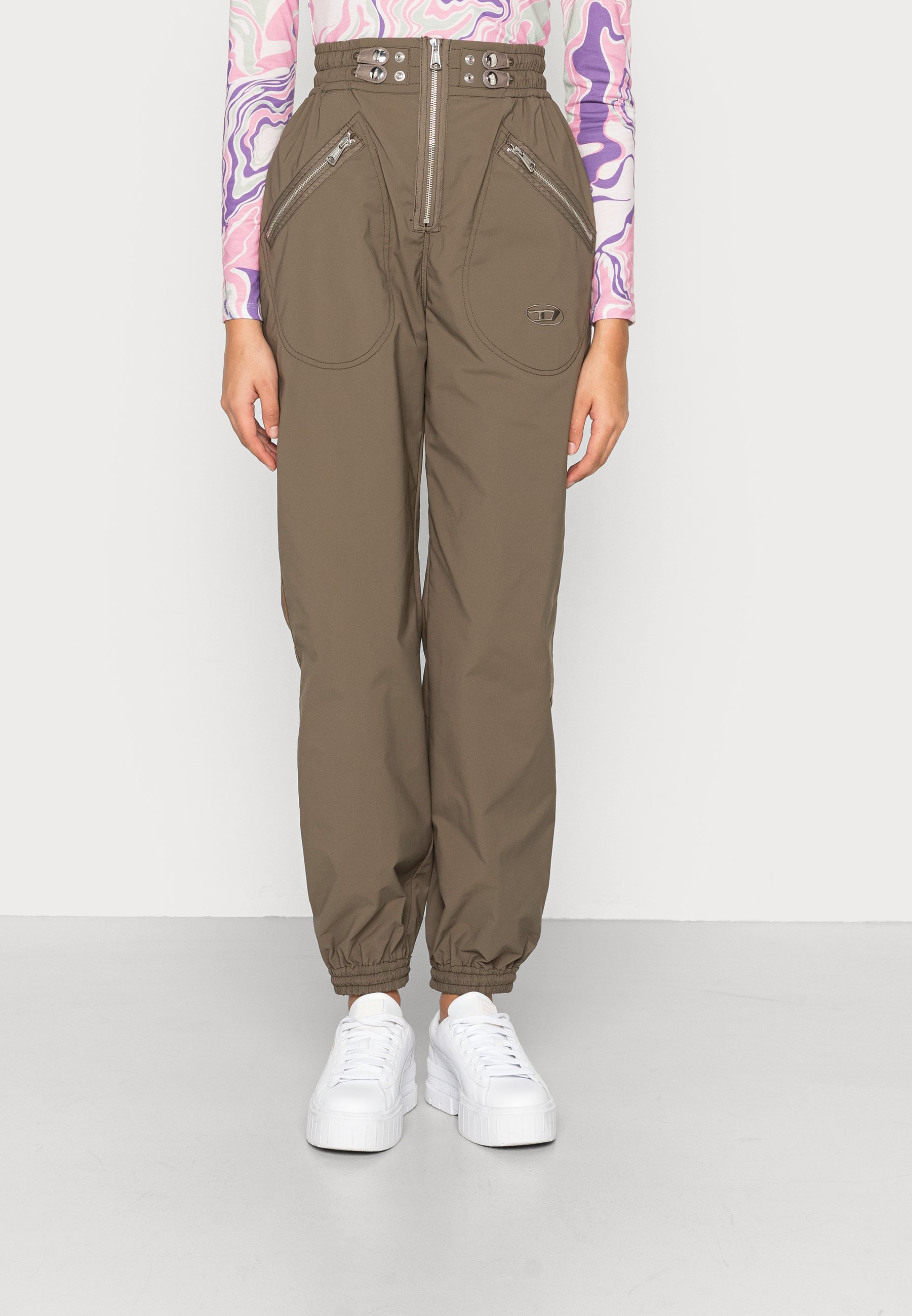 Diesel BORGOGNA - Pantaloni - blue/marrone - Zalando.it