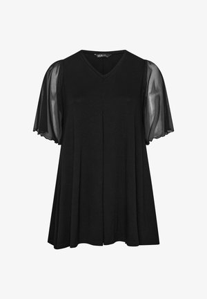 Yours Clothing, T-shirt imprimé - black