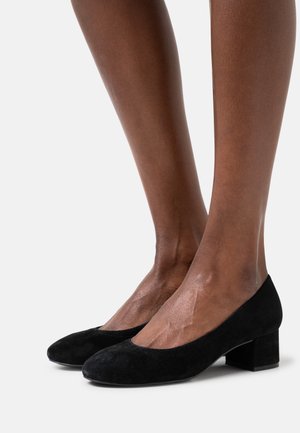 LEATHER COMFORT - Decolleté - black