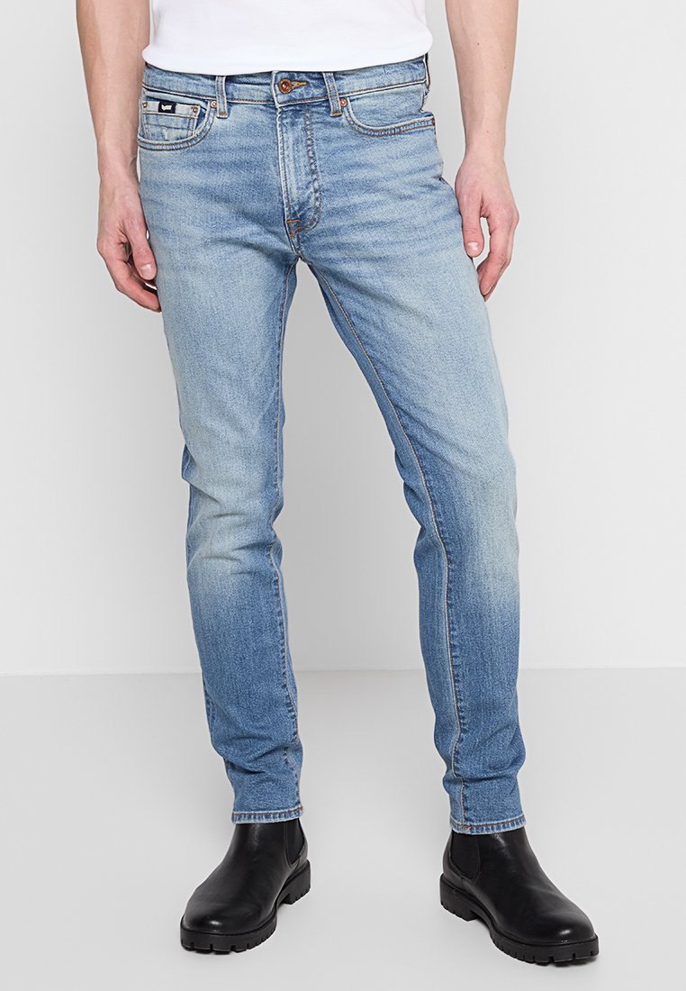 GAS Slim fit jeans lichtblauw
