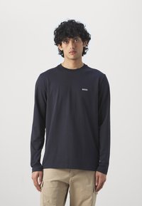 BOSS TEE LONG - Bluză cu mânecă lungă - dark blue