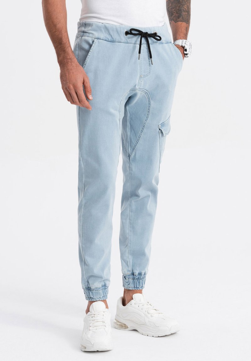 Ombre WITH POCKET - Zúžené džíny - light indigo